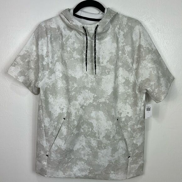 Old Navy Active Dynamic Fleece Short-Sleeve Pullover Hoodie Size M - Picture 2 of 8